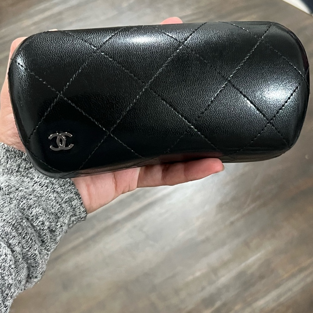 Chanel Black Quilted Case with Box - Picture 2 of 3